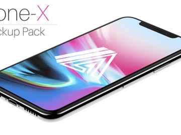 FREE iPhone-X Mockup PSD preview picture