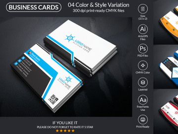 Corporate And Creative Business Card Design Template preview picture