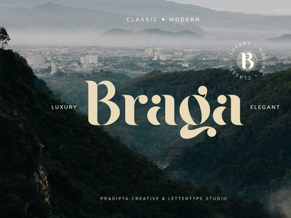 Braga Serif - Classic & Modern