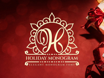 Holiday Monogram preview picture