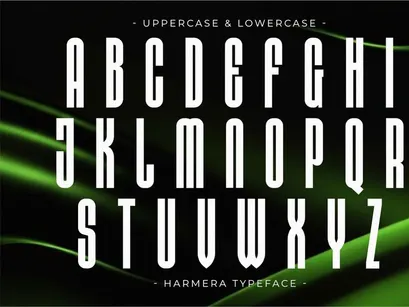 Harmera - Condensed Sans Serif Font