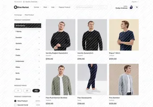 E-Commerce UI Website Design