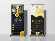 Luxury Perfume Roll Up Banner Template Ver-1