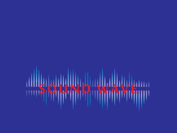 Sound waves logo background modern music vector image preview picture