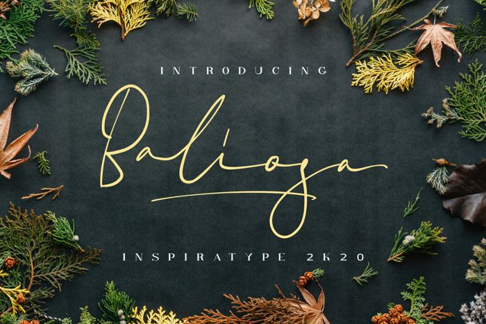 Baliosa - Free Font