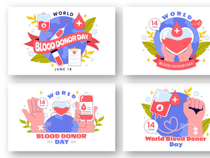 9 World Blood Donor Day Illustration