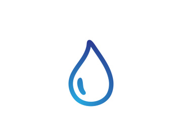 Water drop Logo Template vector illustration design - Vector. preview picture