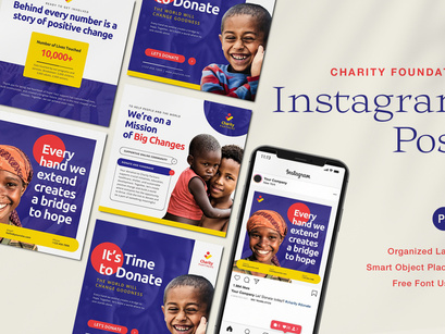 Charity Children Instagram Post