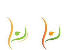 people Healthy Life Logo template vector icon