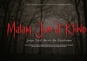 Night Stalker - Rough Font