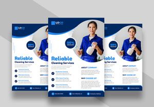 Cleaning Searvice Flyer Template Ver-1