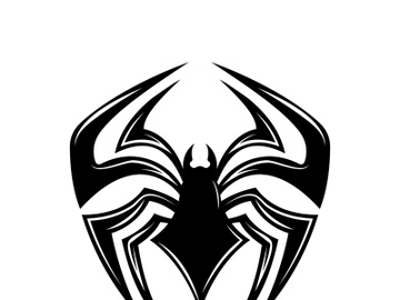Spider logo icon design vector template preview picture