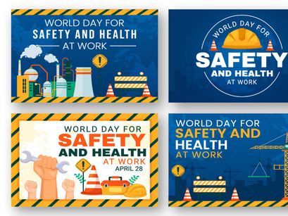 14 World Day for Safety and Health at Work Illustration
