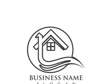Home property  logo and symbol vector