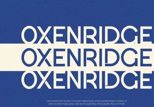 Glacier - Display Font