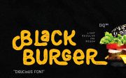 Black Burger Font Family