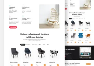 Furnity - Website Template Furniture