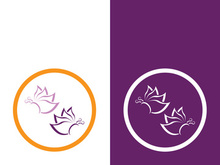 Butterfly logo icon vector design illustration