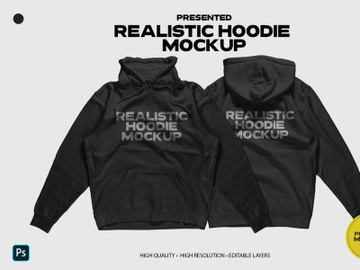 Realistic Hoodie Mockup preview picture