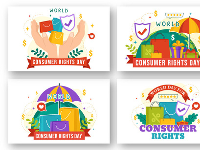 13 World Consumer Rights Day Illustration