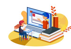 M117_Online Education Illustrations