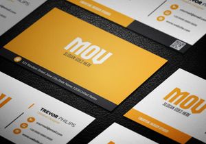 Colorful Business Card Template