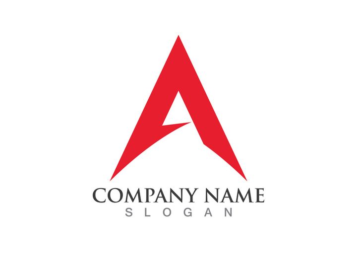 A letter logo initial name