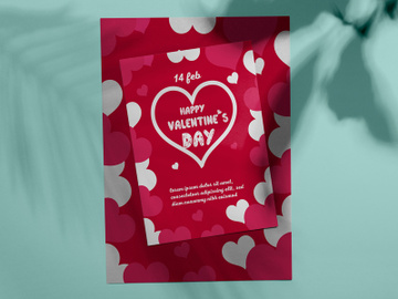 情人节传单设计(Valentine Flyer Design)