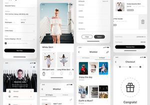 Vrada - Fashion Mobile UI Kit