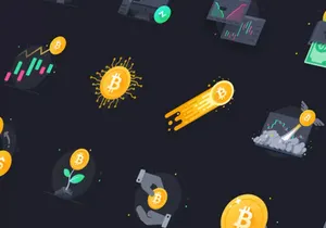 Cryptocurrency Web Icons