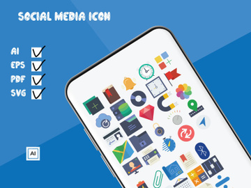 Essential Collection 350+ Icon Set preview picture