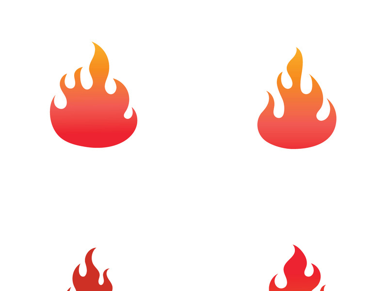 Fireball logo design with modern concept