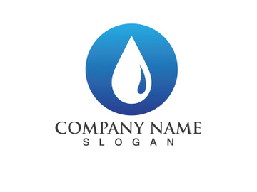 Water drop Logo Template vector preview picture