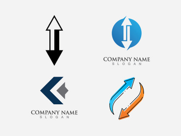 Arrow Logo Template Illustration Design Vector preview picture