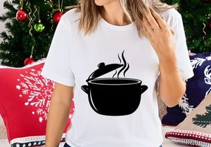 Steaming pot with open lid