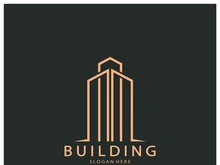 Building logo vector illustration design,Real Estate logo template, Logo symbol icon