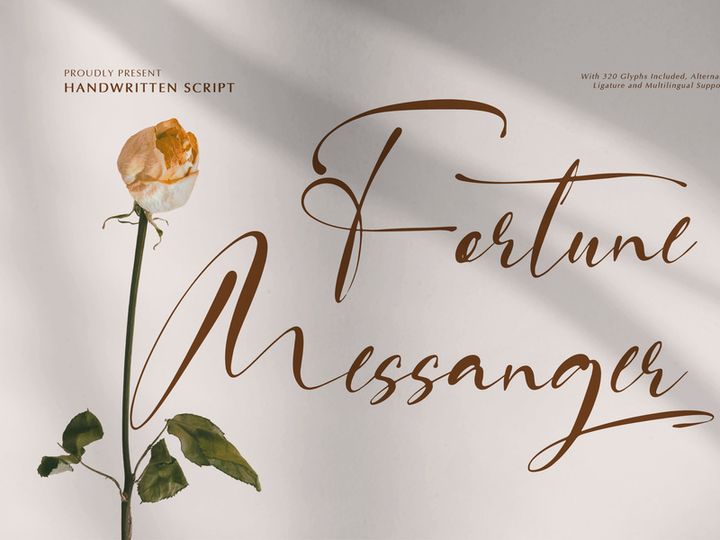 Fortune Messenger | Handwritten Script