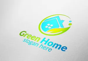 25+ Green Home Logo Bundle
