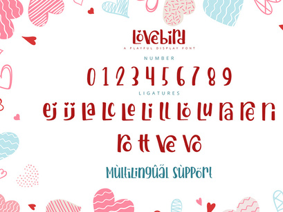 Lovebird - Playful Display Font