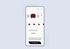 Furniture Store - App design