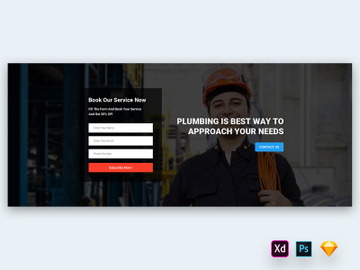 Hero Header for Construction Business Websites-02 preview picture