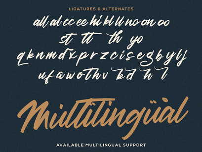 Haredang - Bold Script Font