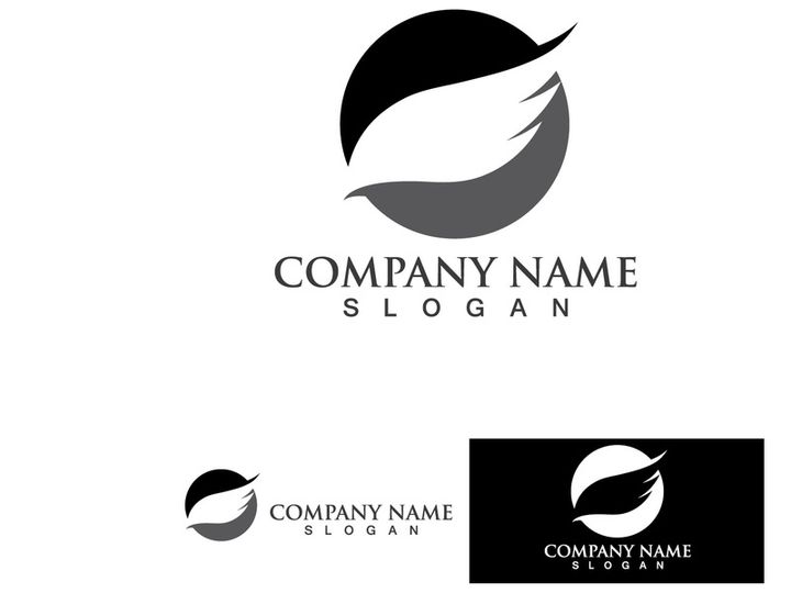 Wing Bird Logo Vector Icon V3