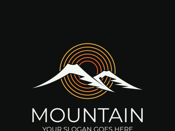 Mountain logo preview picture
