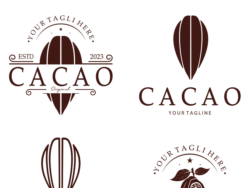 tobacco leaf logo,tobacco field and tobacco cigarette logo .With easy and simple editing.