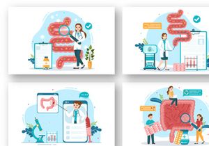 13 Proctologist or Colonoscopy Illustration