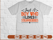 Just a Boy Who Loves Strawberries
