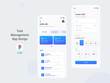 Task Management App Design preview picture