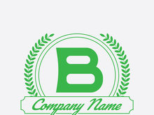 B logo design