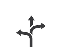 Way vector icon illustration design template